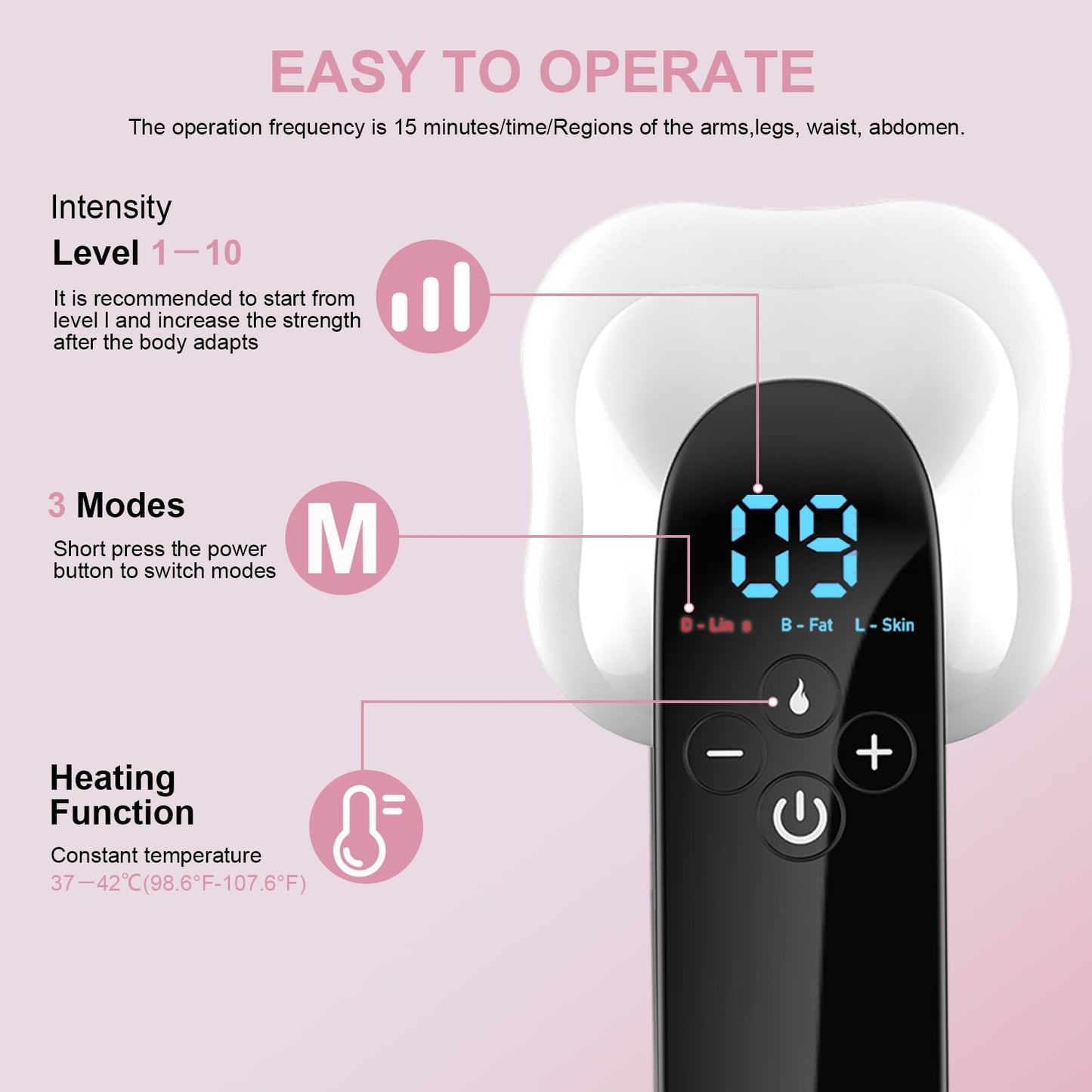 MASIKE Cordless Body Sculpting & Cellulite Massager