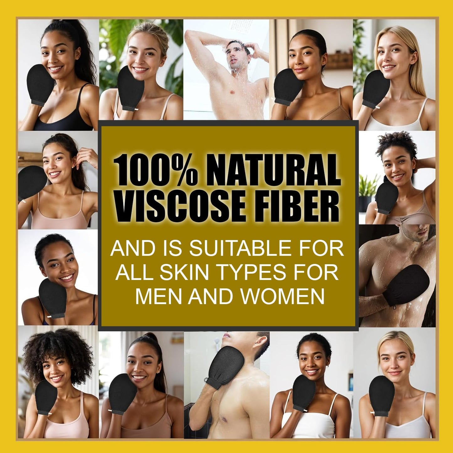 VINGT-NEUF Premium Exfoliating Glove for Shower