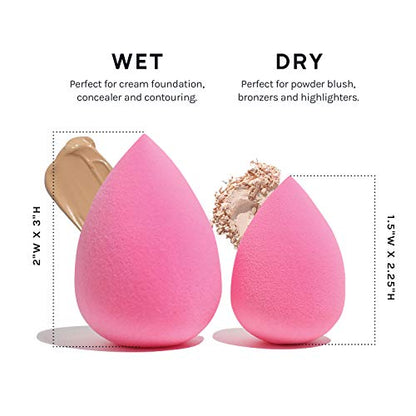 AOA Studio Makeup Sponge Set of 6, Latex-Free