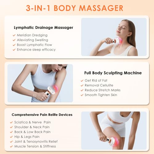 4-in-1 Body Sculpting & Lymphatic Drainage Massager