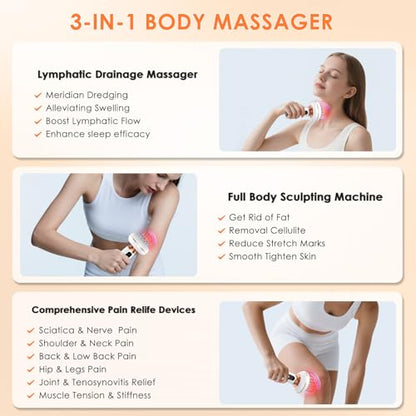 4-in-1 Body Sculpting & Lymphatic Drainage Massager