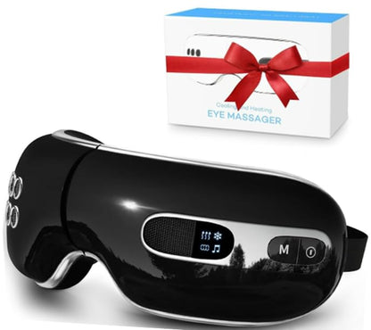 Fmalve Heat Cooling Eye Massager for Migraines 2024