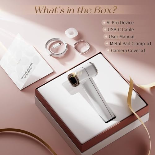 PURODE Microcurrent Facial Device with Red Light Therapy