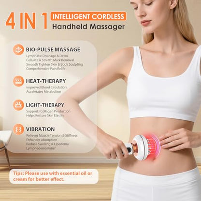 4-in-1 Body Sculpting & Lymphatic Drainage Massager