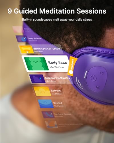 RENPHO Eye Massager with Heat & Music