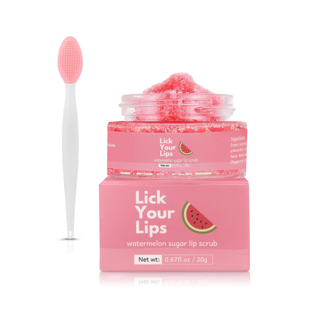 6-in-1 Lip Care Kit with Lip Mask, Scrub & Brush