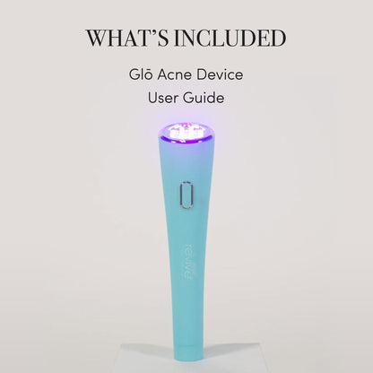 reVive GLO Acne Red & Blue Light Therapy Wand