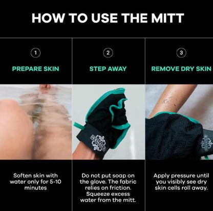 Dermasuri Deep Exfoliating Glove for Body Scrub