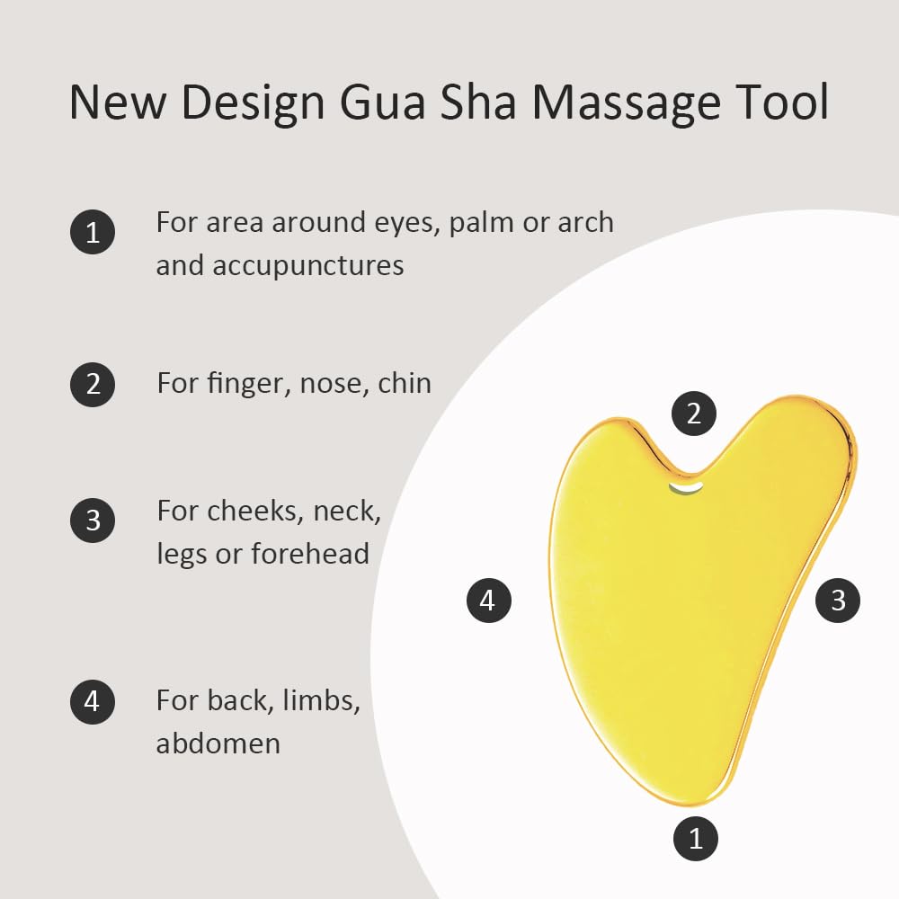 Yeamon Face Massage Guasha Roller
