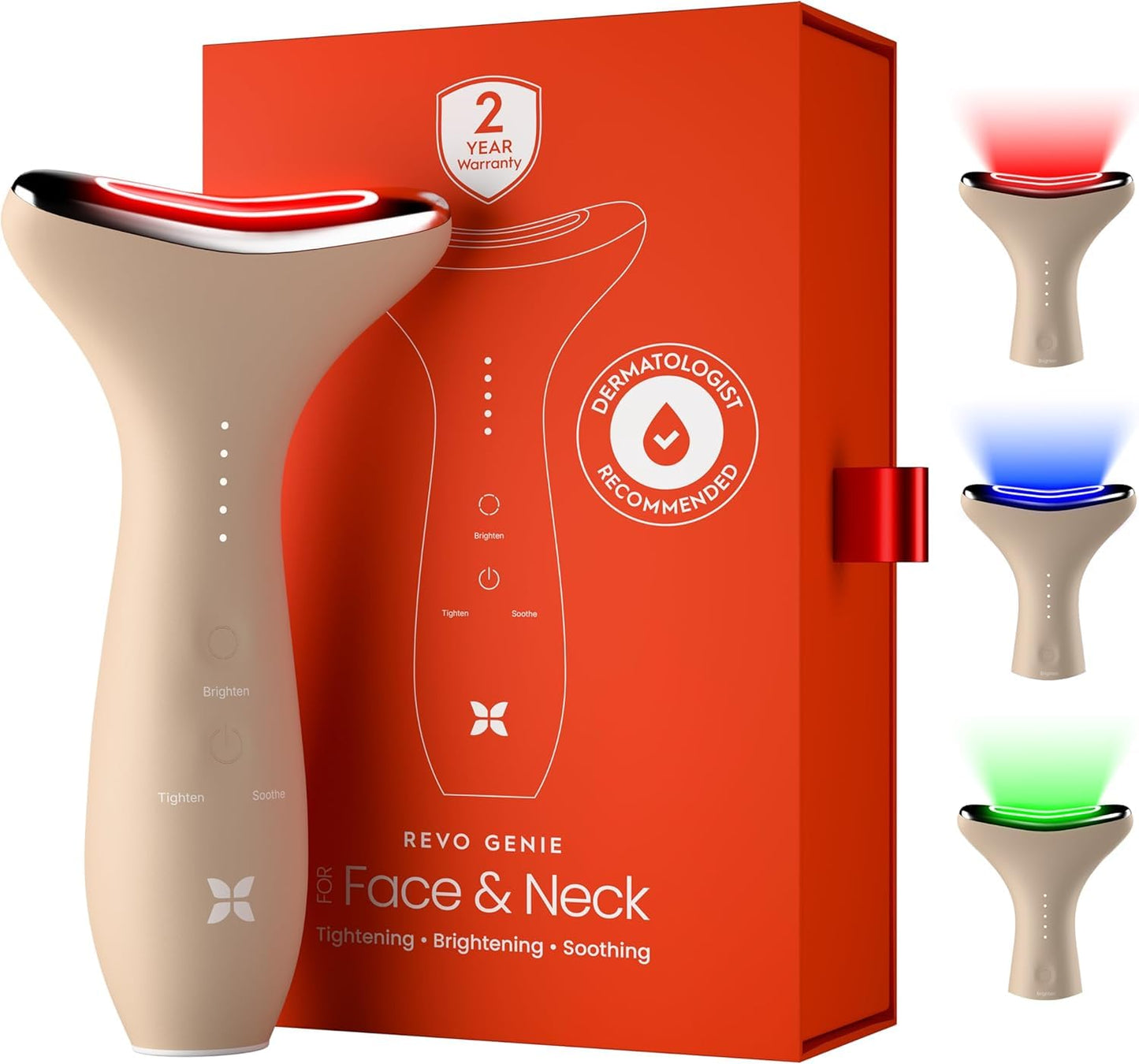 REVO Genie 3-in-1 Face & Neck Beauty Massager