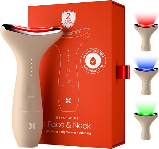REVO Genie 3-in-1 Face & Neck Beauty Massager