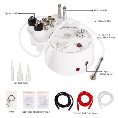 AIMENGXI 3-in-1 Diamond Microdermabrasion Machine