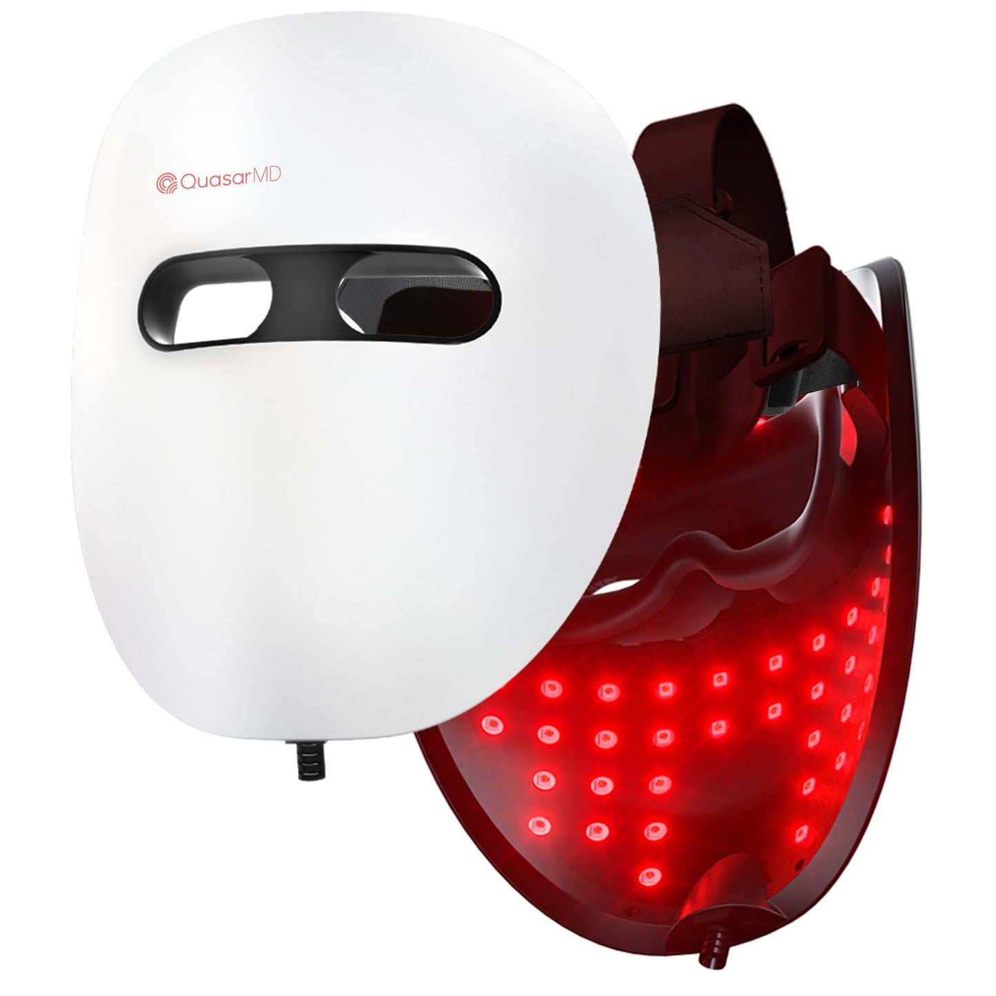 QuasarMD 3D LED Face Mask with Red, Blue & Infrared Light Therapy