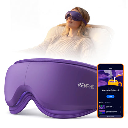 RENPHO Eye Massager with Heat & Music