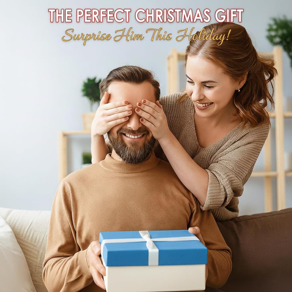ambrint Eye Massager with Heat & Bluetooth