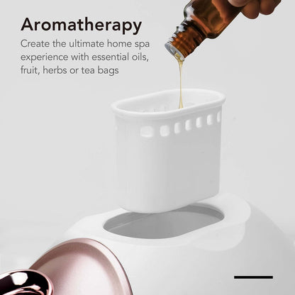 Fancii Nano Ionic Hot & Cool Facial Steamer with Aromatherapy