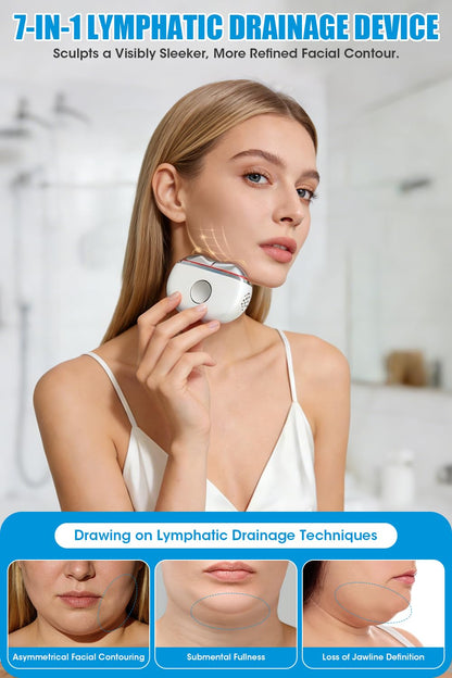 7-in-1 Electric Gua Sha Face & Neck Massager Tool