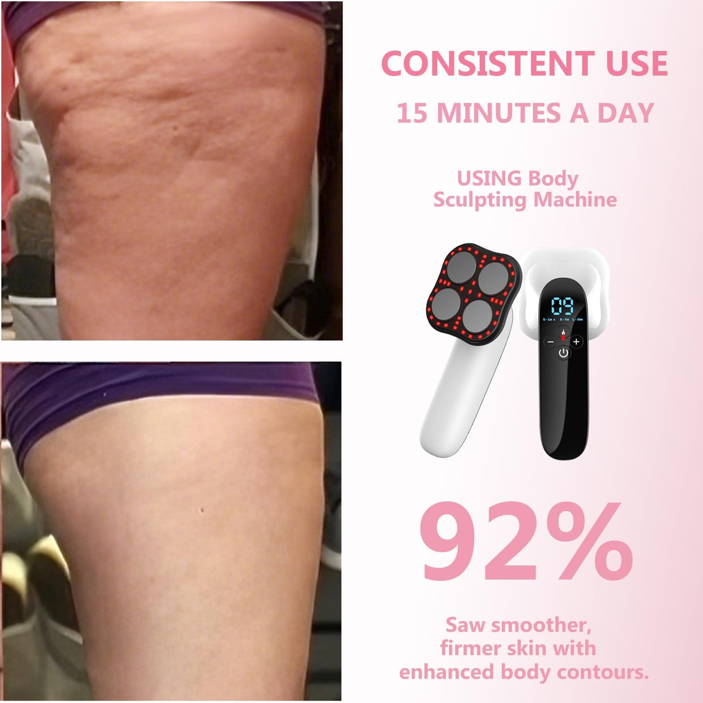 MASIKE Cordless Body Sculpting & Cellulite Massager