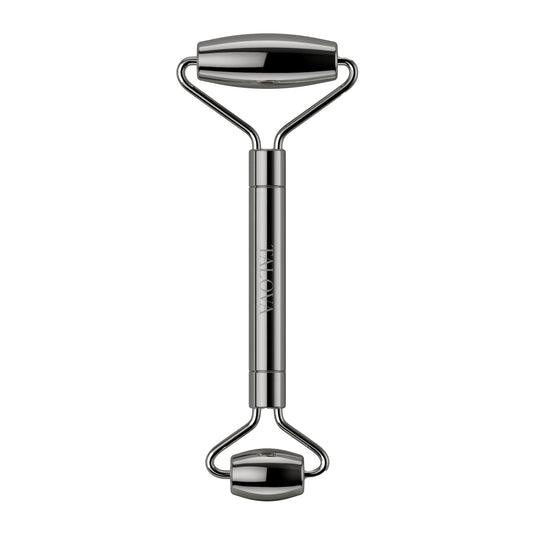 TALOVA Stainless Steel Facial Roller for Face & Neck