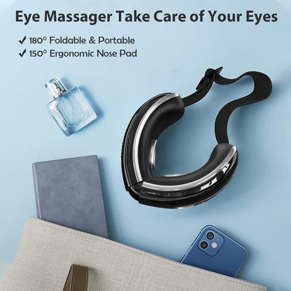 Fmalve Heat Cooling Eye Massager for Migraines 2024