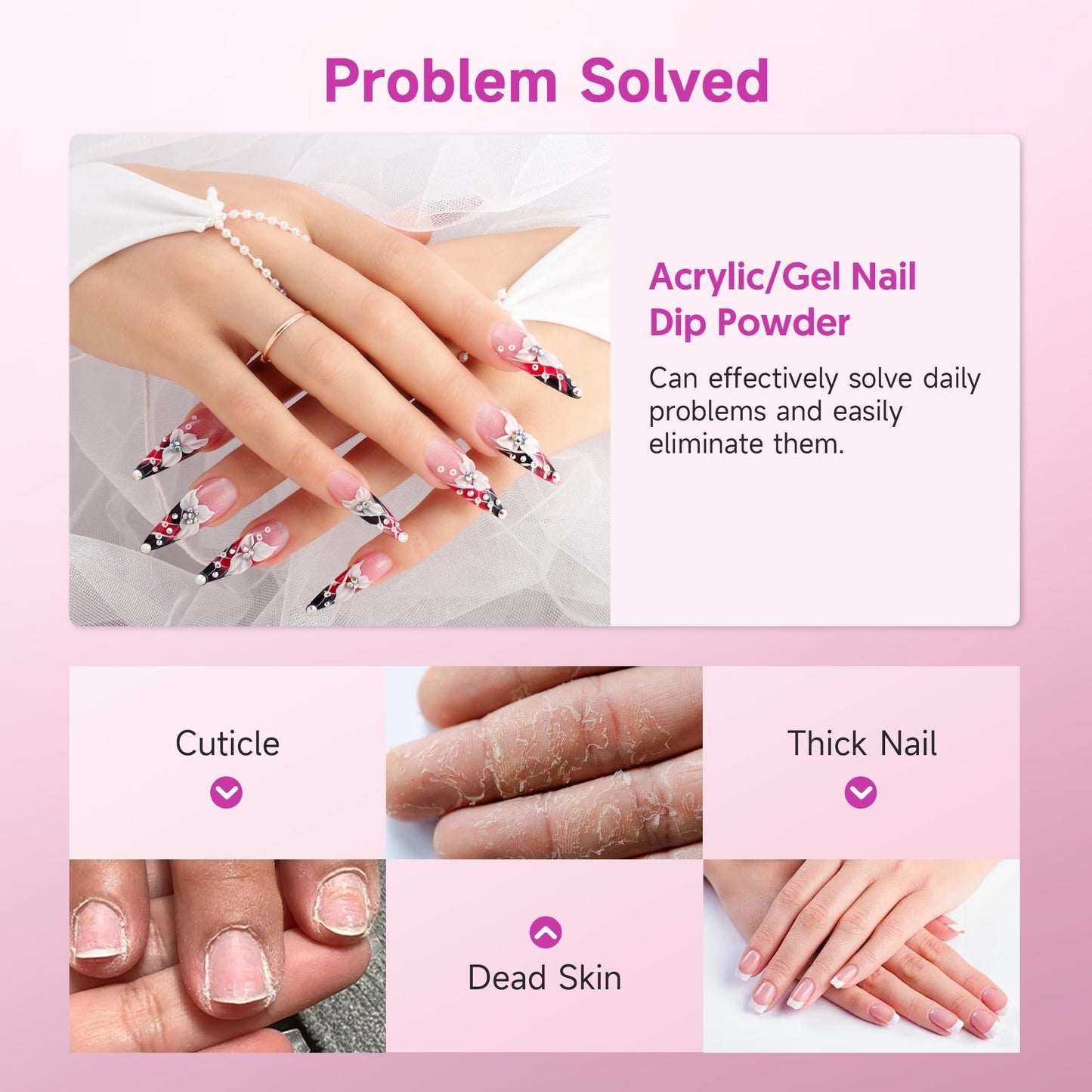 Portable Rechargeable Electric Nail Drill Kit 40000RPM