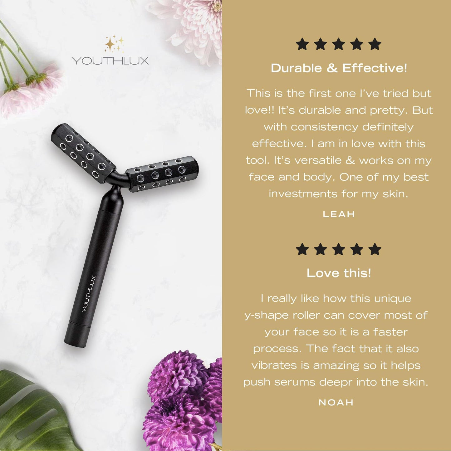 YOUTHLUX Revolution Roller Face & Body Massage Tool
