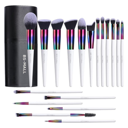 BS-MALL 18-Piece Makeup Brush Set with Case