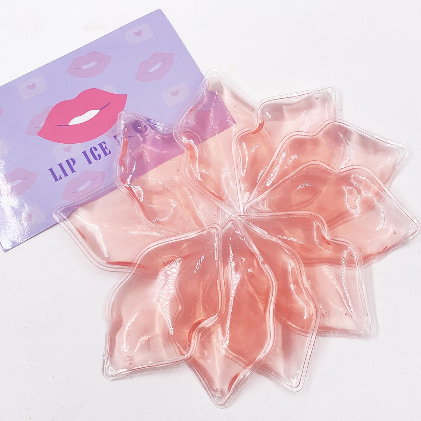 10-Piece Reusable Lip Ice Pack Set