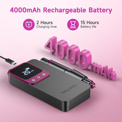 Portable Rechargeable Electric Nail Drill Kit 40000RPM