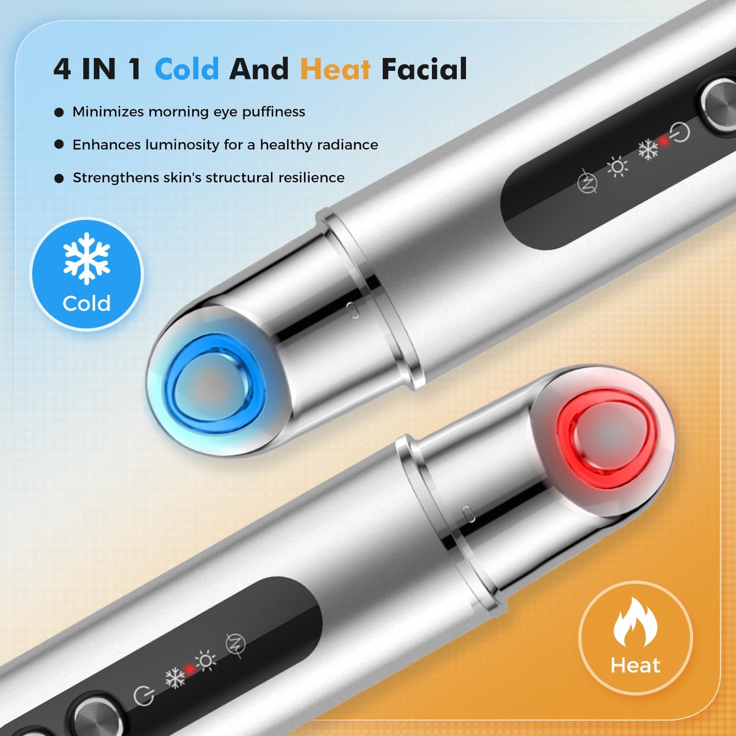 REDLOOK Depuffing Wand with Heat & Cold Massage