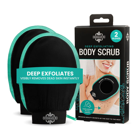 Dermasuri Deep Exfoliating Glove for Body Scrub
