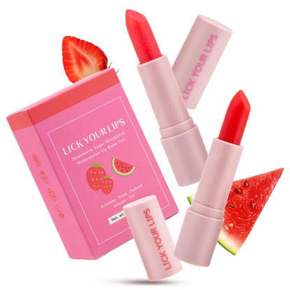 6-in-1 Lip Care Kit with Lip Mask, Scrub & Brush
