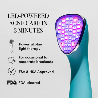 reVive Light Therapy Acne and Anti-aging Treatment for Face, Blue Light Therapy Device