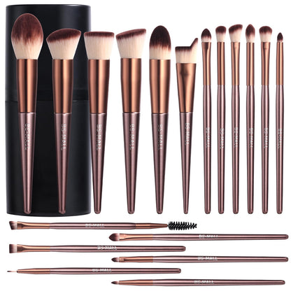BS-MALL 18-Piece Makeup Brush Set with Case
