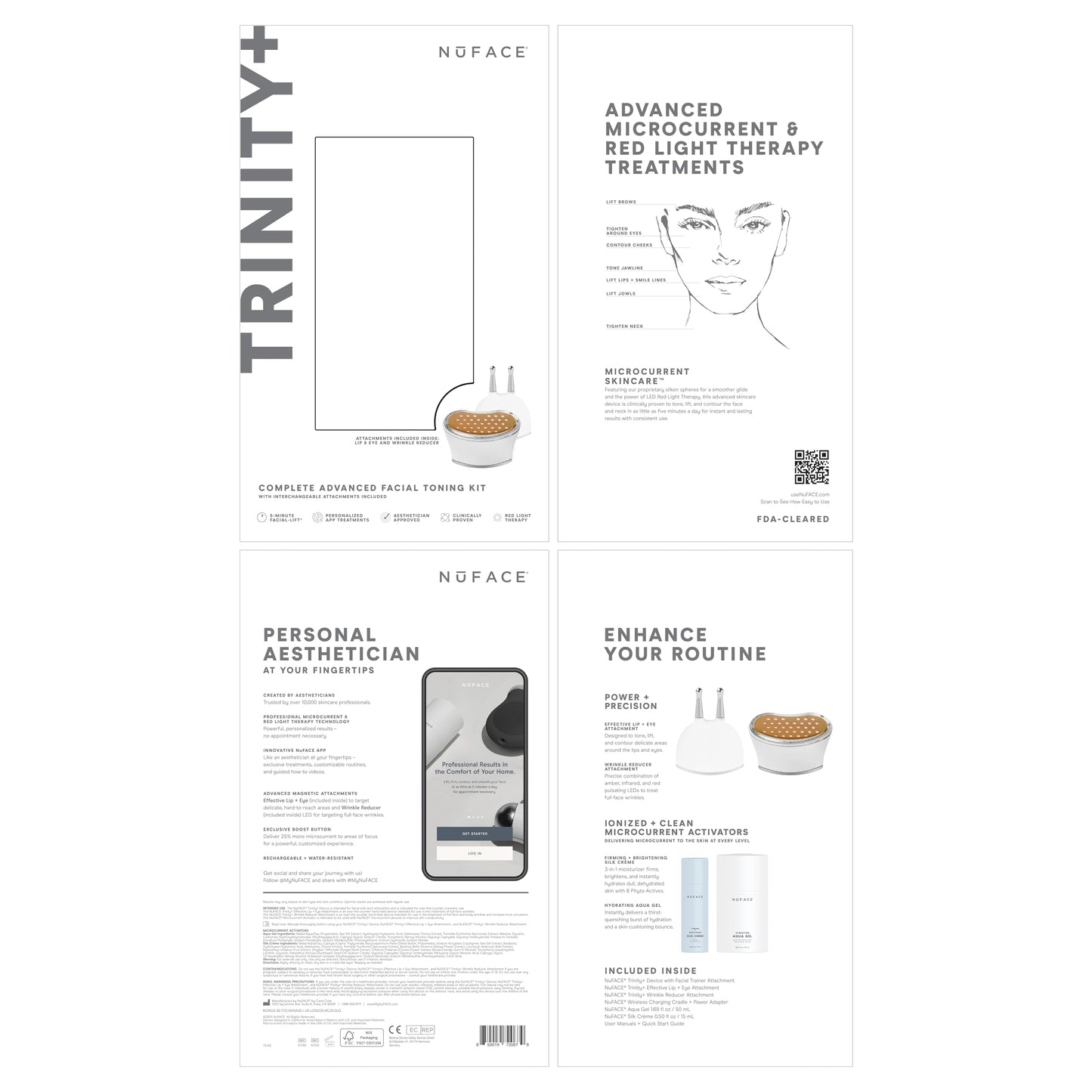 NuFACE TRINITY+ Wrinkle Reducer Attachment