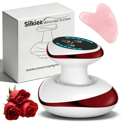 4-in-1 Heated Cellulite Massager with Suction & Rolling Massage