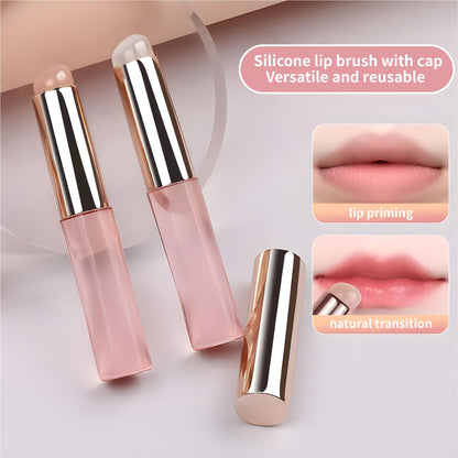 2-Piece Silicone Lip Brush Set