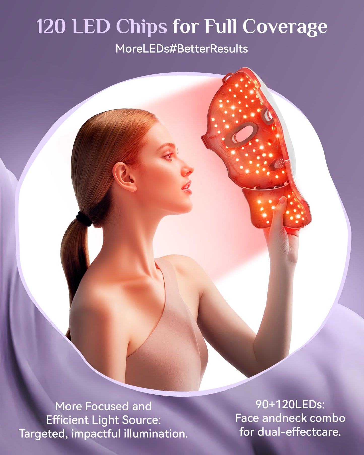 LED Red & NIR Light Therapy Mask