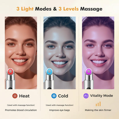 REDLOOK Depuffing Wand with Heat & Cold Massage
