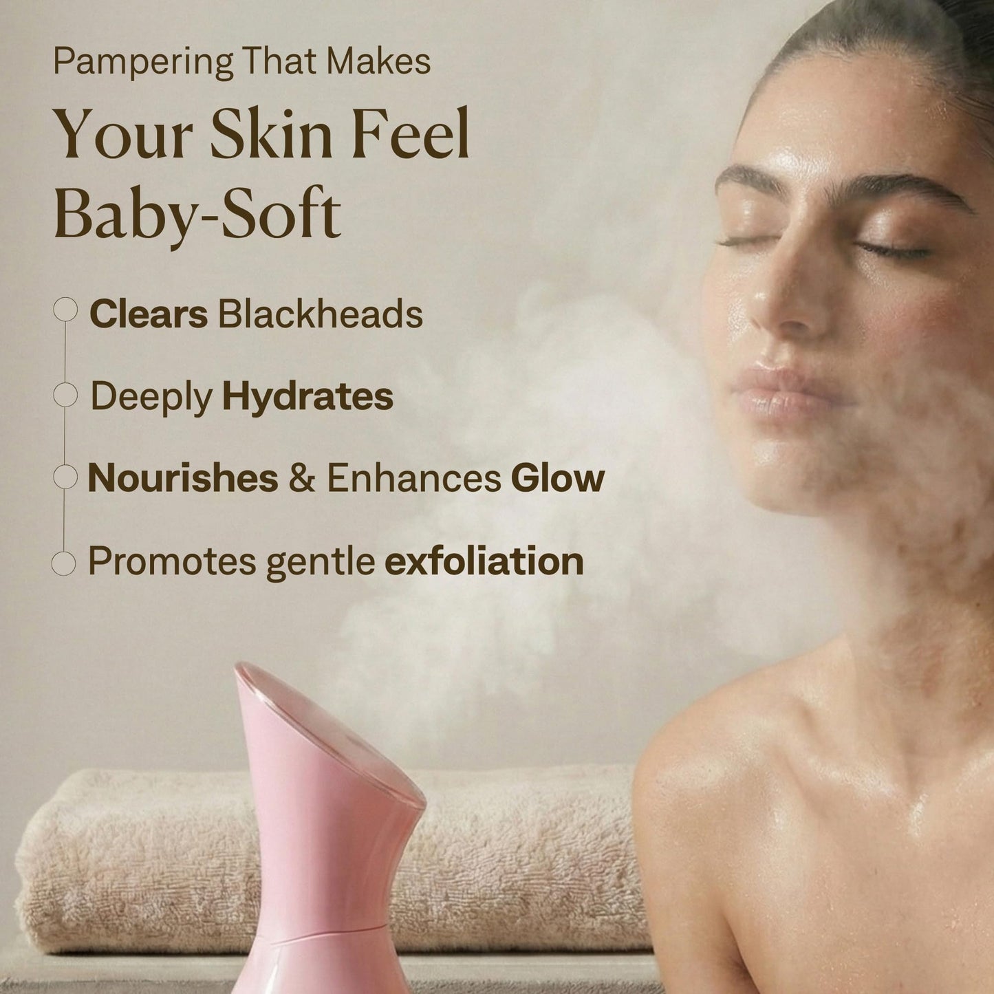 Facial Steamer Spa Kit with Skin Care Tools