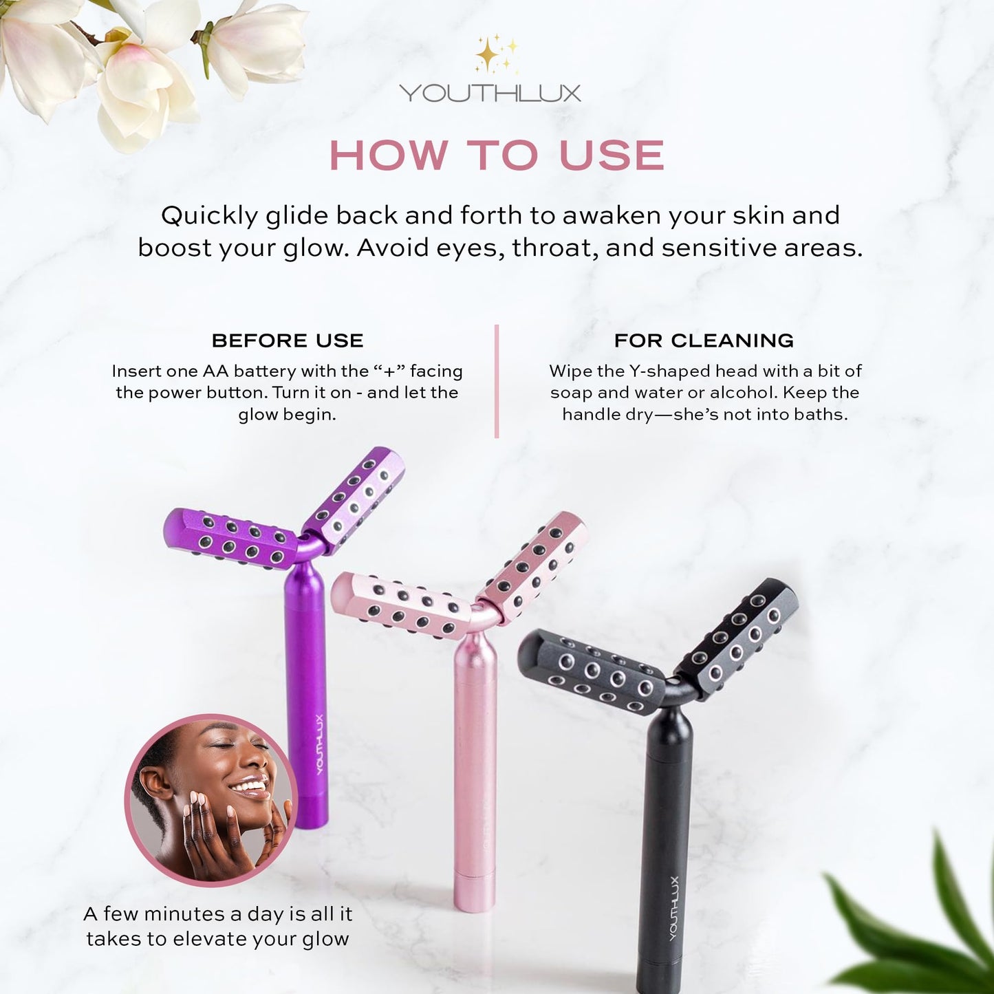 YOUTHLUX Revolution Roller Face & Body Massage Tool