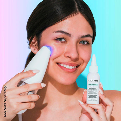 BeautyBio GLOfacial Deep Pore Cleansing Set with Blue LED