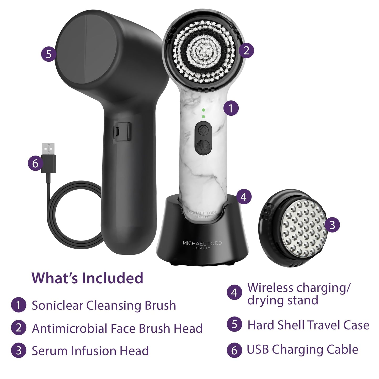 Soniclear Facial Cleansing Brush Set