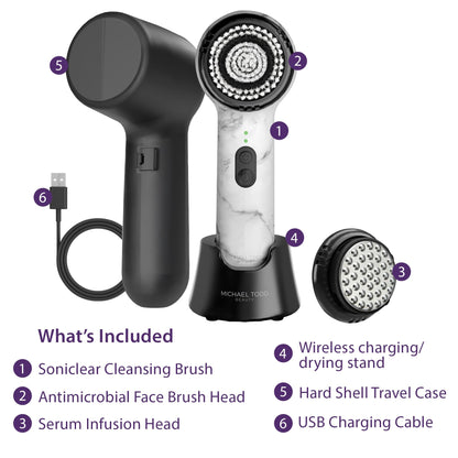 Soniclear Facial Cleansing Brush Set