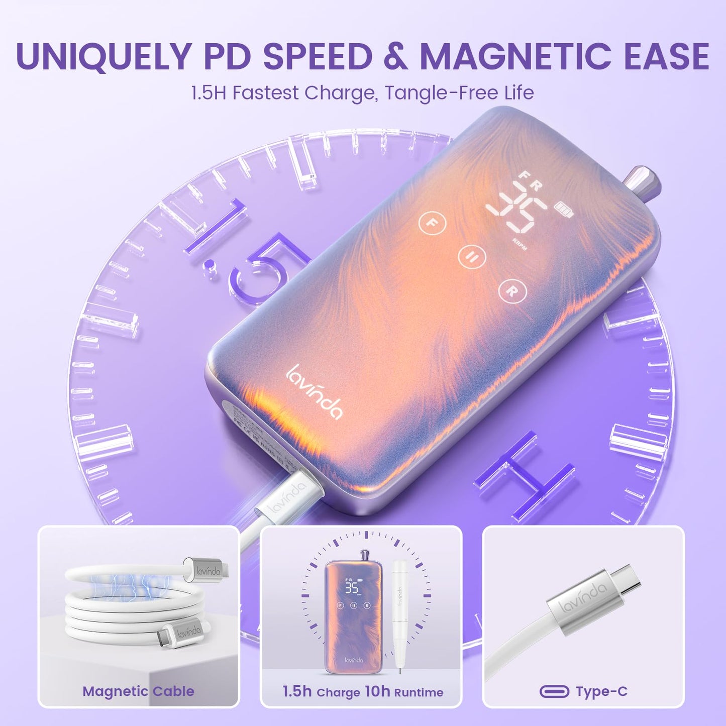 Lavinda 902 Nail Drill