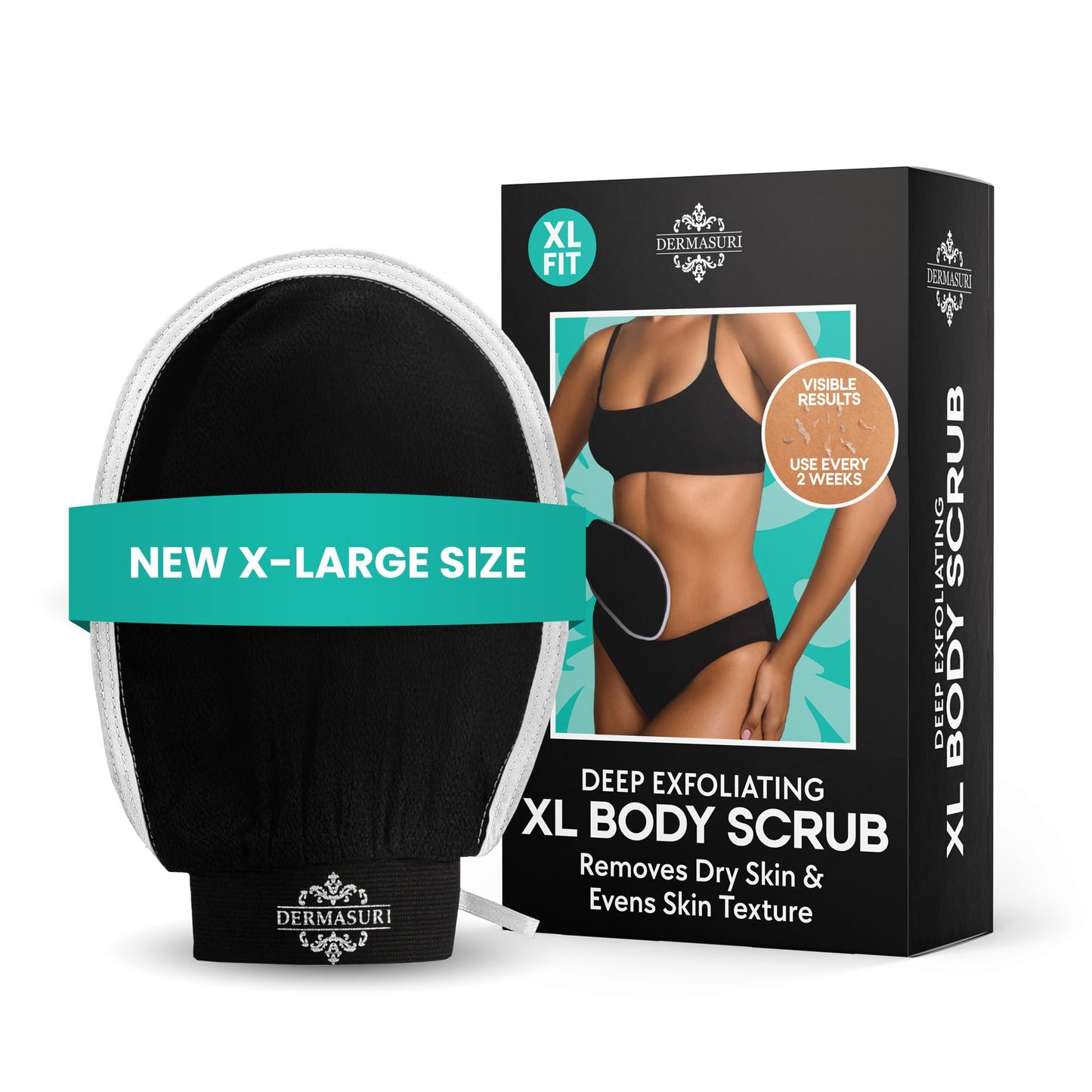 Dermasuri Deep Exfoliating Glove for Body Scrub