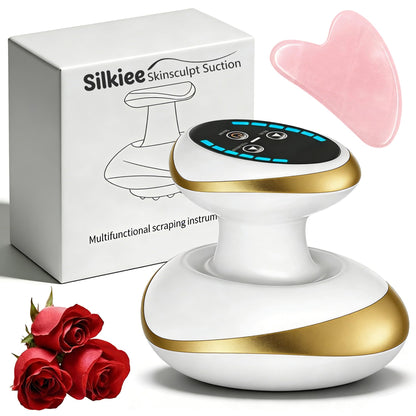 4-in-1 Heated Cellulite Massager with Suction & Rolling Massage