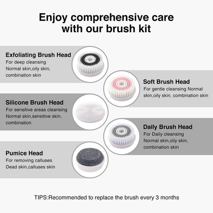 UMICKOO Facial Cleansing Brush
