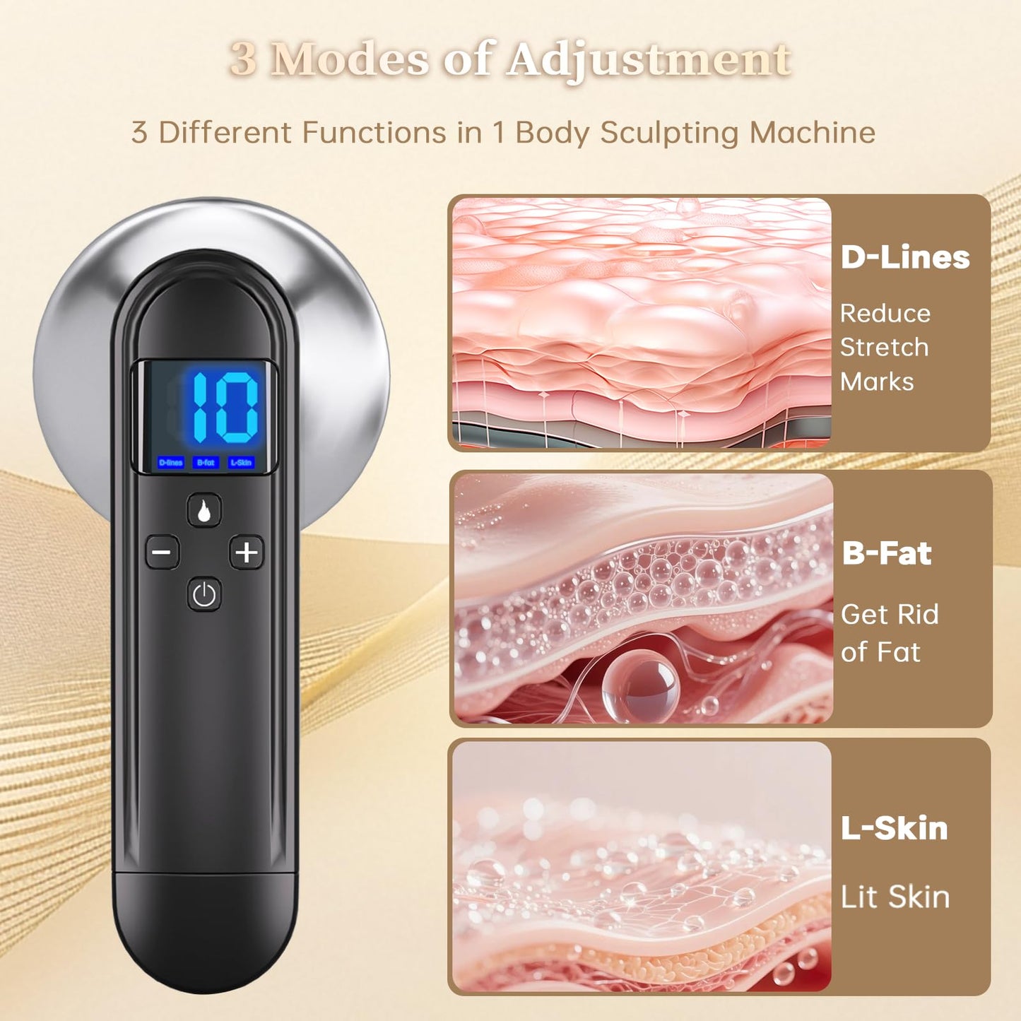 SECOCTSR Body Sculpting & Cellulite Massager with Heat
