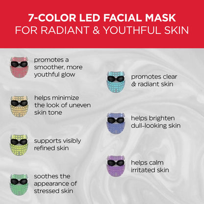Mirabella 7-Color LED Facial Mask